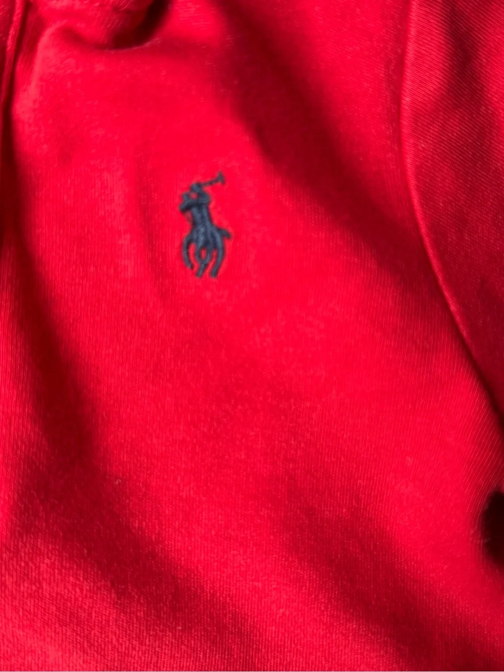 Ralph Lauren Toddler Red Polo with Navy Pony